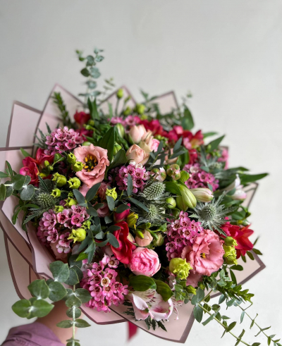 Spilgts ziedu pušķis "SMILE"