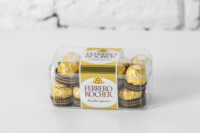 Konfekšu kārba FERRERO ROCHER 16gab 200g