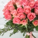Rozā rožu pušķis "PINK PANTHER"