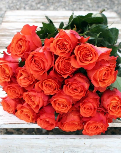 Rožu pušķis "ORANGE"