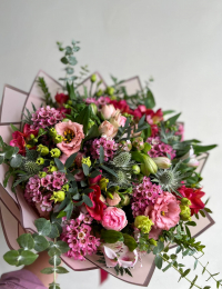 Spilgts ziedu pušķis "SMILE"