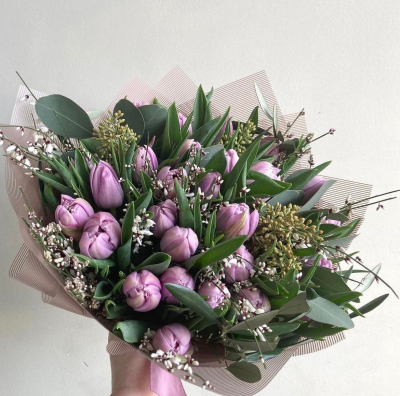 Tulpju pušķis "SPRINGLE"